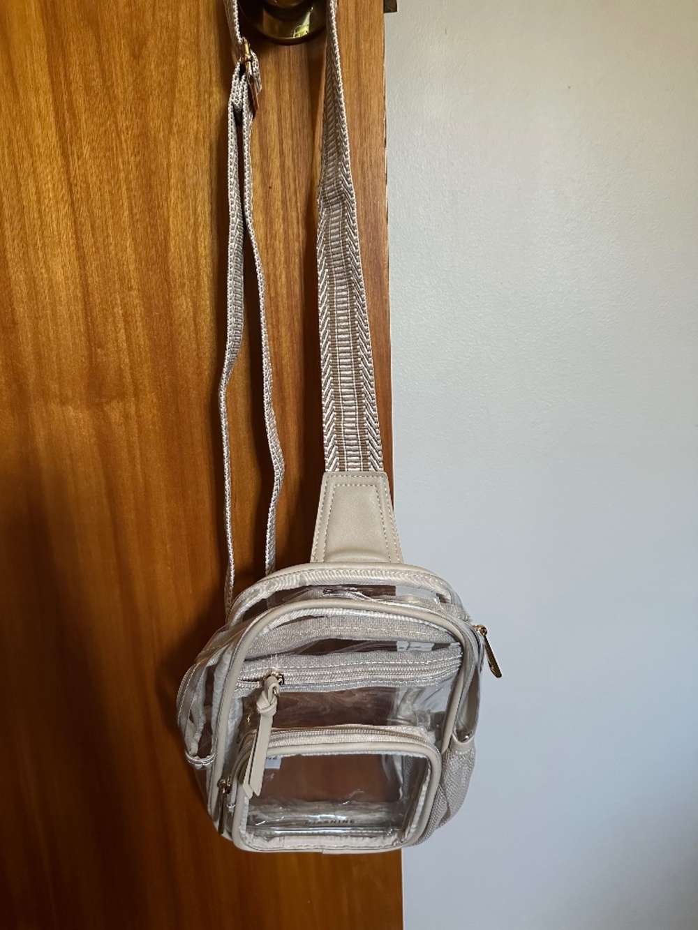 Clear backpack/stadium bag